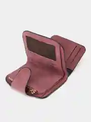 Бордовый кошелек из Эко-кожи