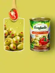 Оливки BONDUELLE, со сладким перцем, 300 г