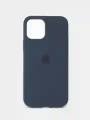 Темно-синий чехол для iPhone, Айфон 11, 12, 13, 14, 15, Pro, Max, Silicone Case, силиконовый