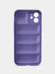 Золотой apple iPhone 12, Айфон 12 чехол матовый с обьемный с принтом для iPhone 12