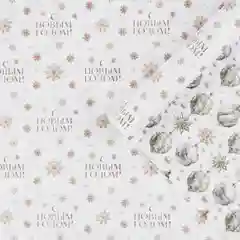 Конфетный упаковочная бумага, новогодняя, 70 х 100 см