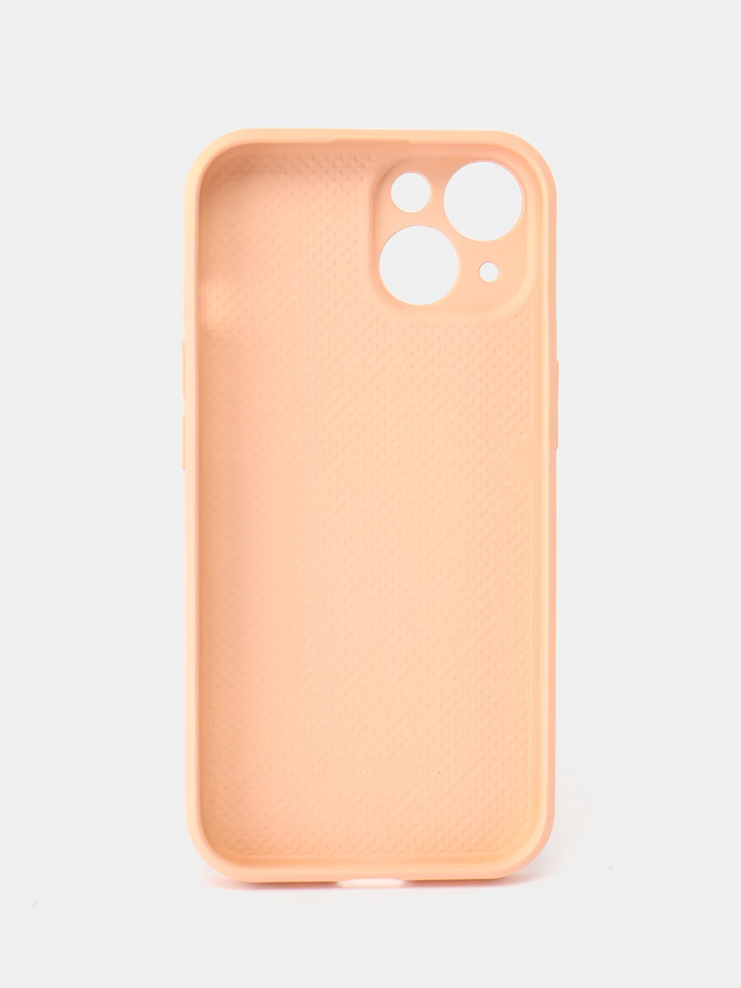Кремовый чехол для iPhone 15, 15 Pro, 15 Pro Max, со стеклянной панелью и защитой камеры
