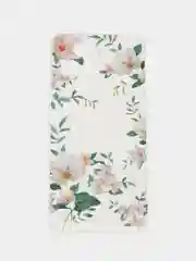 Пастельно-коралловый силиконовый чехол на Honor 200 Pro / Хонор 200 Про прозрачный, с принтом, защита камеры