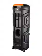 Тёмно-серый колонка Bluetooth с LED-подсветкой ZQS 80Вт (USB/SD/AUX/FM) + микрофон/пульт