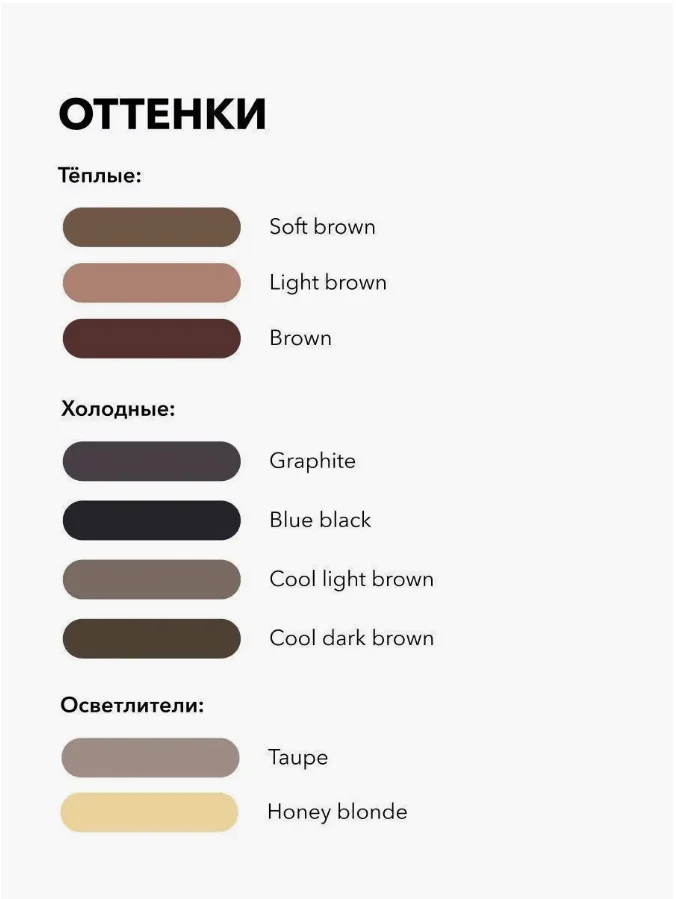 Краска для бровей и ресниц SHIK cosmetics, 15 мл