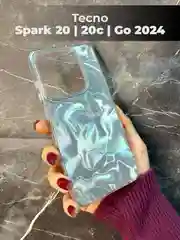 Чехол Tecno Spark 20 / 20c / Go 2024 (Техно Спарк 20с), с градиентом переливающийся