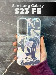Чехол для Samsung Galaxy S23 FE (Самсунг Гэлакси С23 ФЕ), переливающийся, с градиентом