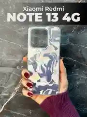 Чехол для Xiaomi Redmi Note 13 4G (Сяоми Редми Ноут 13 4 Джи),переливающийся, с градиентом