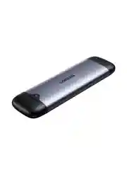 Серый бокс внешний для жесткого диска UGREEN CM353 (70532) USB-C+USB-A M2 M-Key