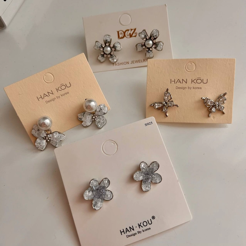 Серьги женские крупные