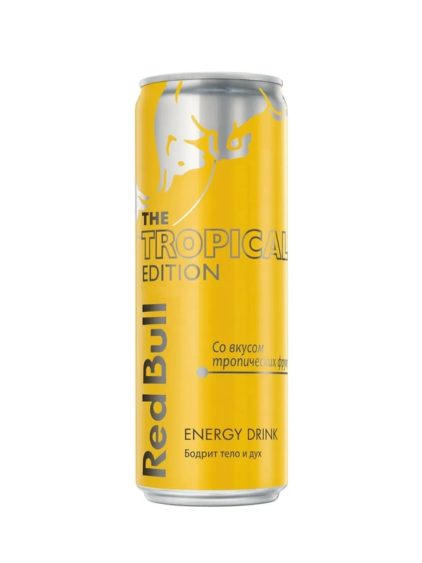 Энергетический напиток Red Bull , тропические фрукты, 355мл