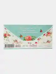 Карамельный конверт-открытка для денег подарочный С днем рождения! С юбилеем! Поздравляем!