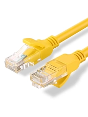 Кабель сетевой UGREEN NW103 (11232) Cat 5e UTP Ethernet Cable. Длина: 3м. Цвет: жёлтый