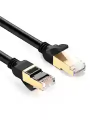 Черный кабель UGREEN NW107 (11270) Cat 7 F/FTP Lan Cable. Длина: 3м. Цвет: черный