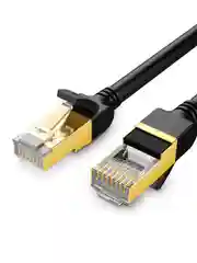 Черный кабель UGREEN NW107 (11270) Cat 7 F/FTP Lan Cable. Длина: 3м. Цвет: черный