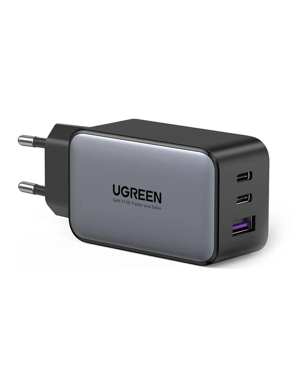 Сетевое зарядное устройство UGREEN CD244 (10335) Nexode 65W USB-A+2*USB-C GaN Tech