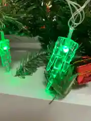 Гирлянда с насадками "Льдинки" 5 м. 20 LED, мульти свечение