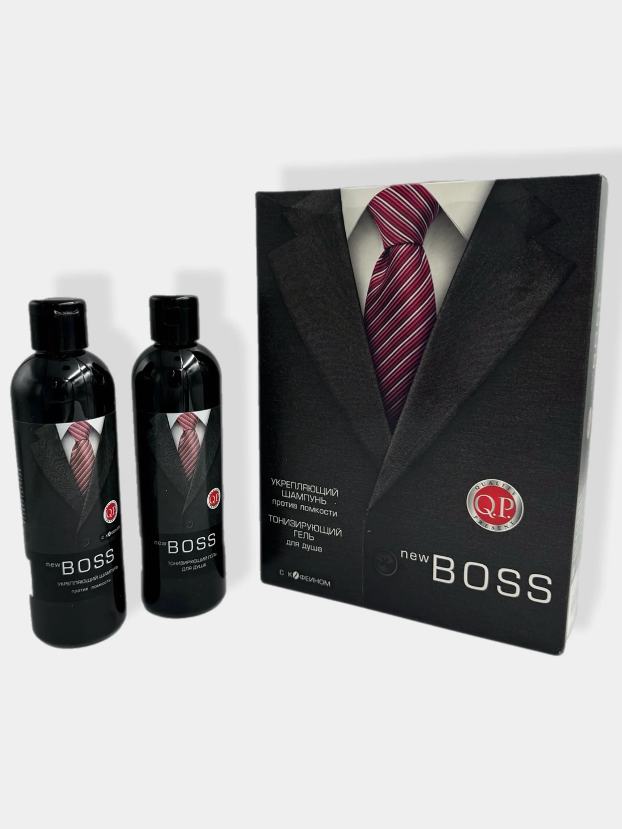 Мужской набор New Boss/Подарочный набор для мужчин/Шампунь и гель для душа