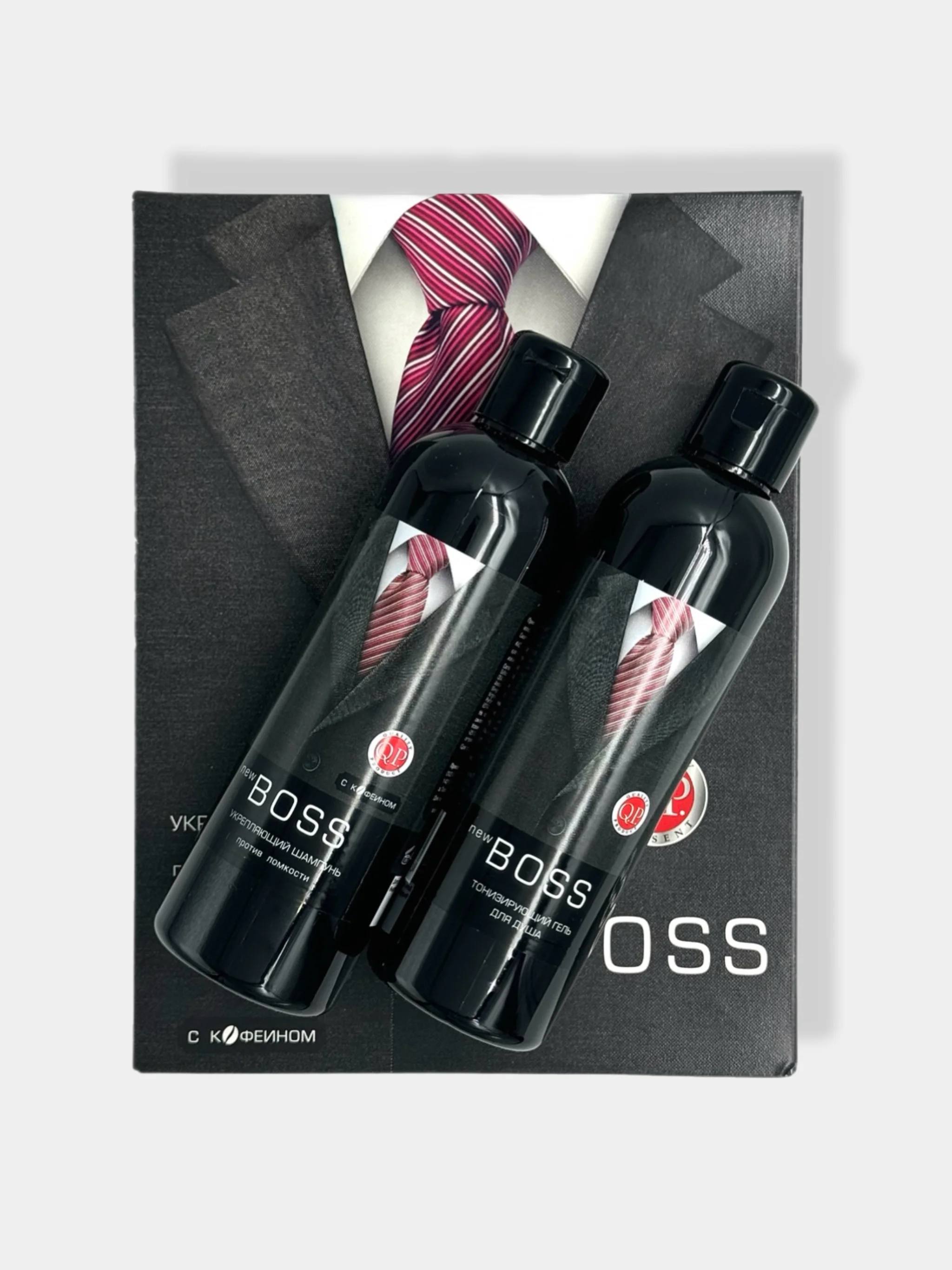 Мужской набор New Boss/Подарочный набор для мужчин/Шампунь и гель для душа
