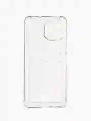 Тёмно-серый чехол для HUAWEI Nova Y61 (Хуавей Нова У61), с карманом для карт, прозрачный