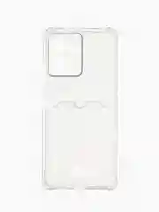 Тёмно-серый чехол на Xiaomi Redmi Note 12 4G (Сяоми Редми Нот 12 4 джи), с карманом для карт