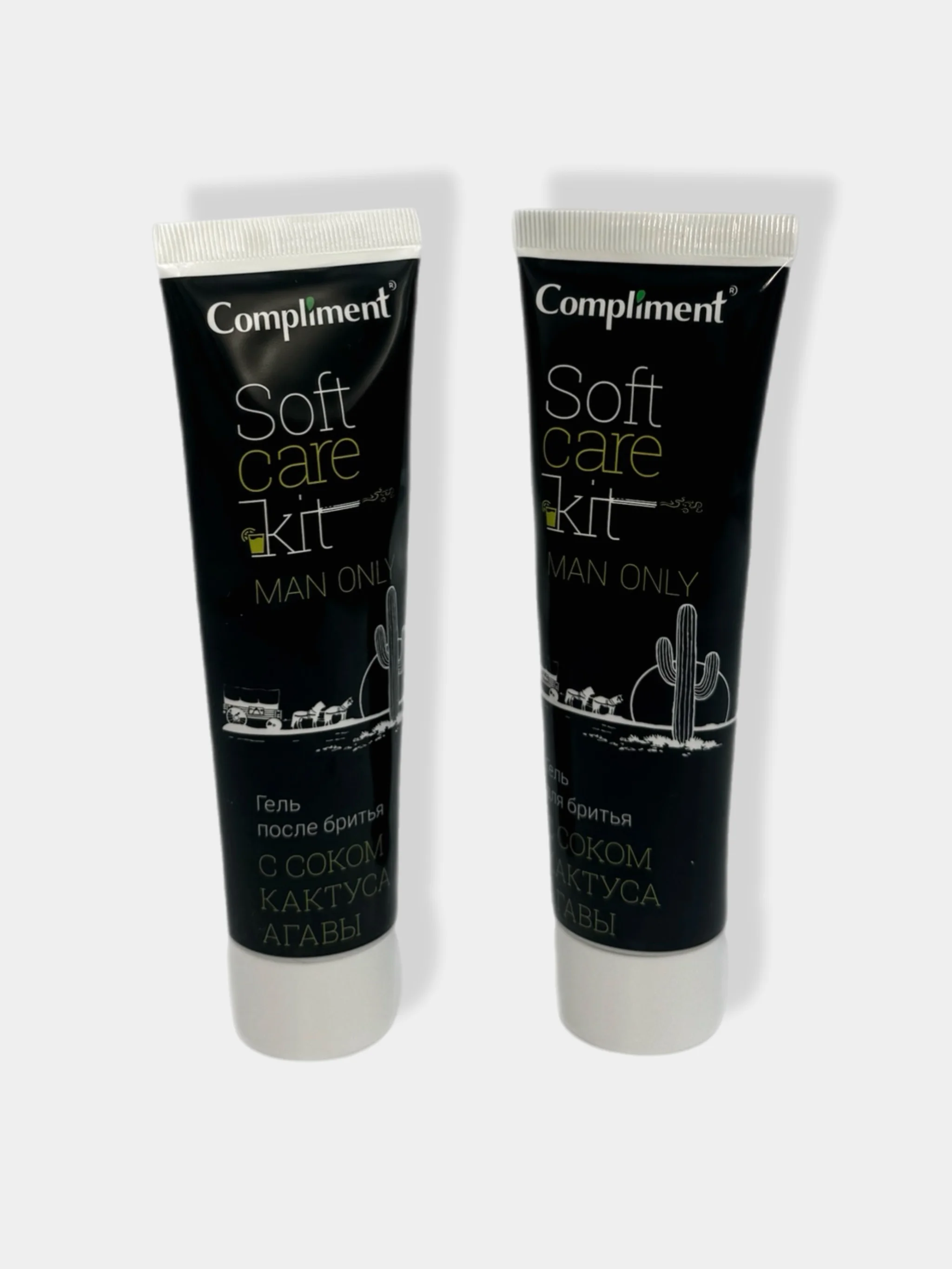 Подарочный набор средств для бритья Soft care kit/Гель до и после бритья