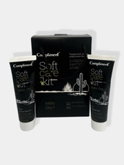 Подарочный набор средств для бритья Soft care kit/Гель до и после бритья