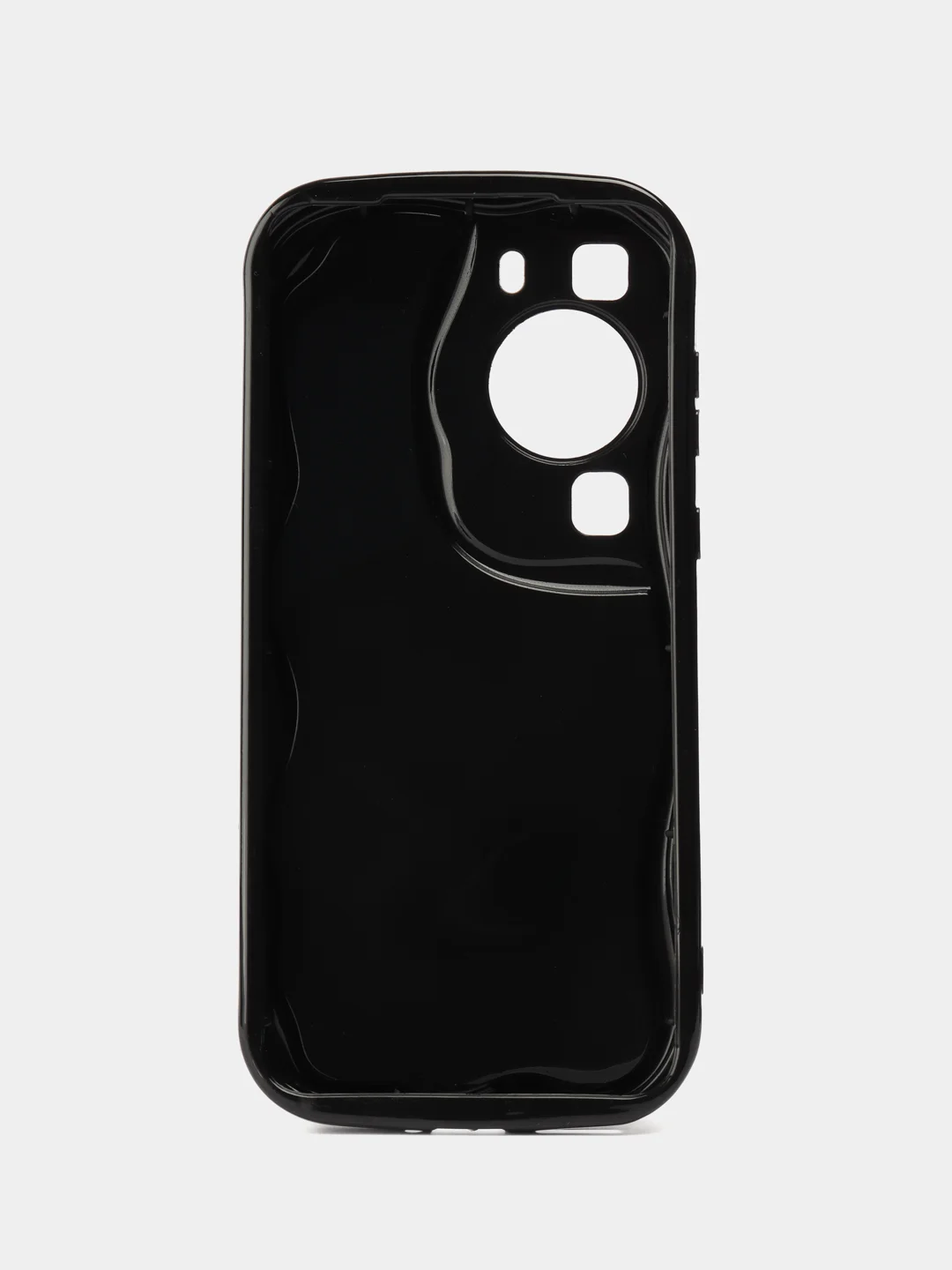 Черный чехол для HUAWEI P60 / P60 Pro, Хуавей П60 / П60 про, прозрачный противоударный