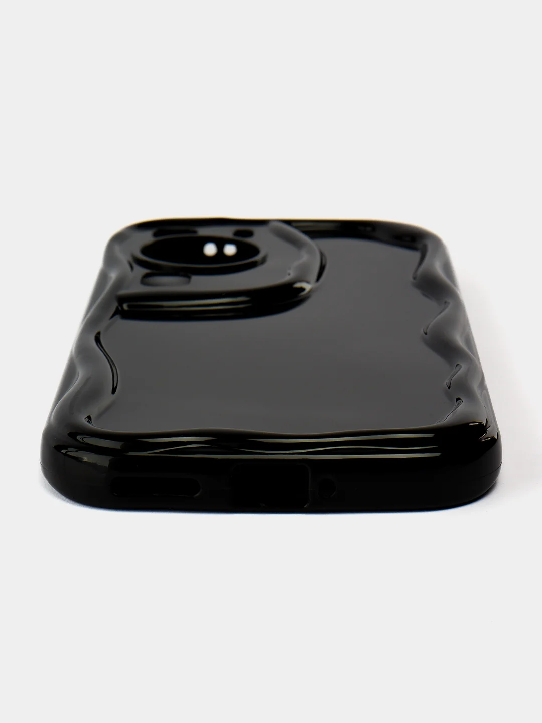 Черный чехол для HUAWEI P60 / P60 Pro, Хуавей П60 / П60 про, прозрачный противоударный