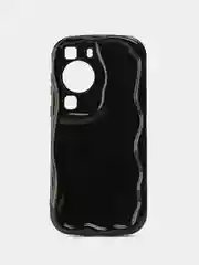 Черный чехол для HUAWEI P60 / P60 Pro, Хуавей П60 / П60 про, прозрачный противоударный