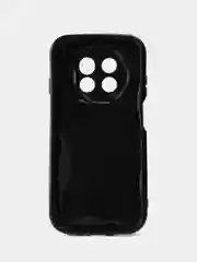 Черный чехол для HUAWEI nova Y91 4G, Хуавей Нова У91 4 джи, прозрачный противоударный