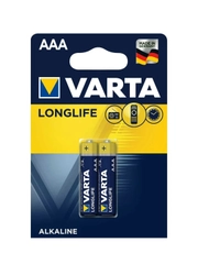 Батарейка Varta LONGLIFE LR03 AAA BL2 Alkaline 1.5V (4103)