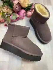 Бежевый меланж угги женские, натуральные