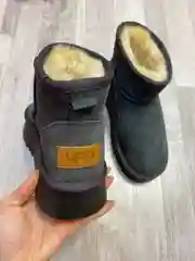 Серый угги женские, натуральные