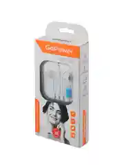Белый наушники вставные GoPower GPHP10 Lightning (m) белый