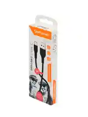 Черный кабель GoPower GP06T USB (m)-Type-C (m) 1.0м 2.4A ПВХ черный (1/200/800)