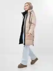 Бежевый куртка женская зима