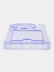 Лавандовый чехол для Tecno Camon 30, Техно камон 30, с карманом для карт, прозрачный