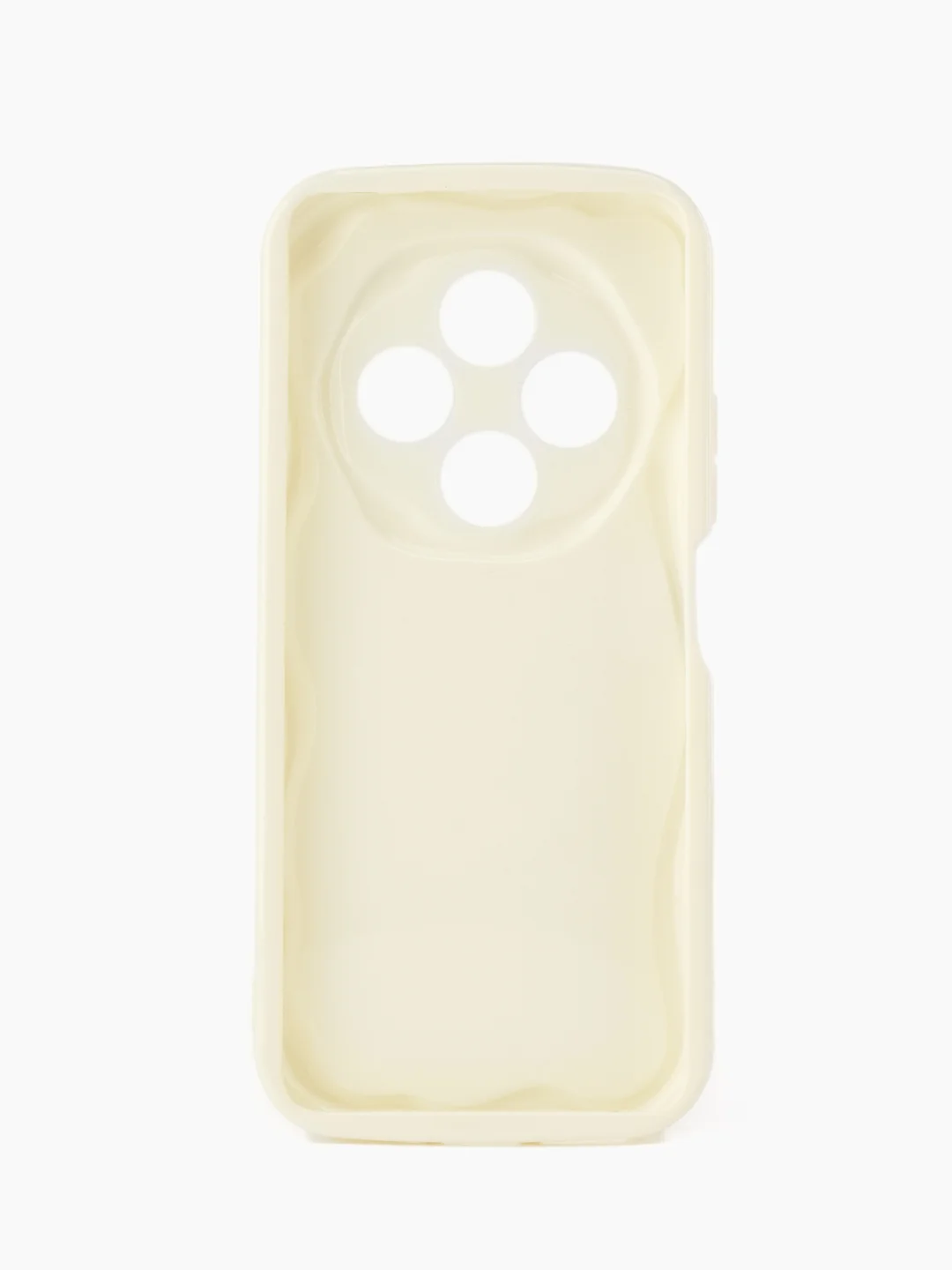 Молочный чехол для Xiaomi Redmi 14C 4G/ Poco C75 4G, Сяоми Редми 14С, прозрачный противоударный
