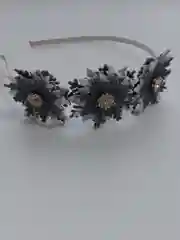 Диадема новогодняя со снежинками