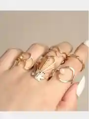 Кольца женские набор Sea