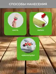 Лак для дерева Neomid, акриловый, полуматовый, 2,5 л