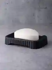 Черный мыльница "Velvet" 138х87х25 мм