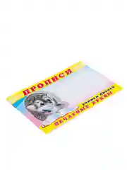 Раскраска-пропись Учимся писать печатные буквы