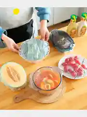 Крышки пакеты для продуктов, пищевые,  шапочка на тарелку 100 шт