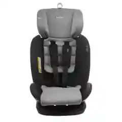Серый автокресло детское Indigo MAX-X ST-3 Isofix растущее 0-36 кг