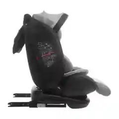 Серый автокресло детское Indigo MAX-X ST-3 Isofix растущее 0-36 кг