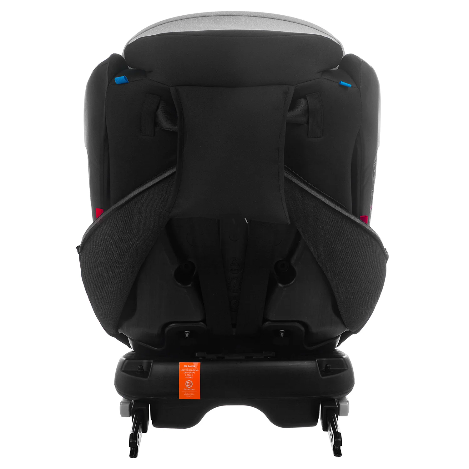 Серый автокресло детское Indigo MAX-X ST-3 Isofix растущее 0-36 кг