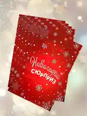 Алый подарочные пакеты, новогодние пакетики под подарки и сладости