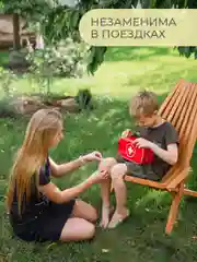Аптечка дорожная, 24 х 13 х 9 (красная)